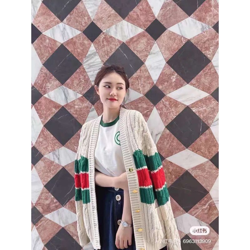 Áo Khoác Cardigan Gucci, Áo Len Cardigan Đan Sợi Dây Thừng Hàng Quảng Châu Loại 1 Cao Cấp 2023 From rộng Hàn Quốc | BigBuy360 - bigbuy360.vn