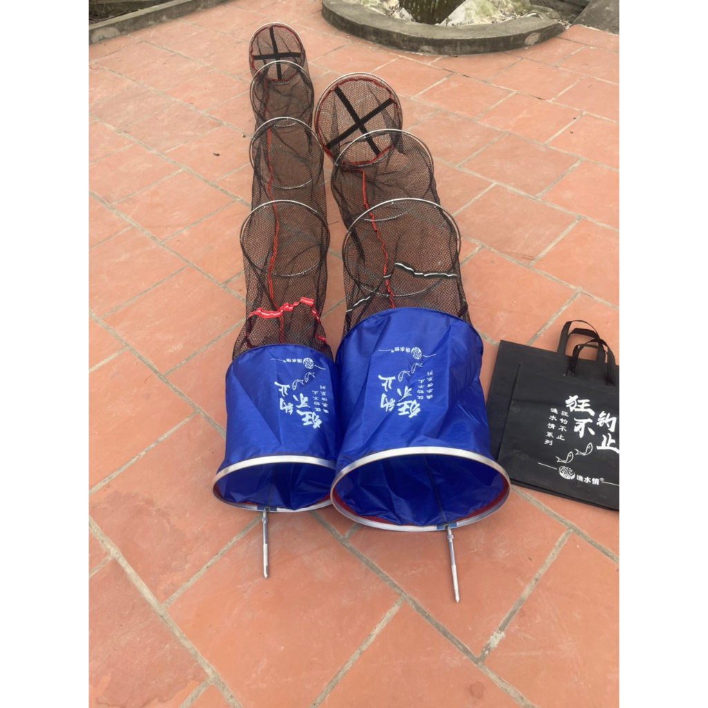 Rọng đựng cá Song Ngư vành kim loại siêu bền