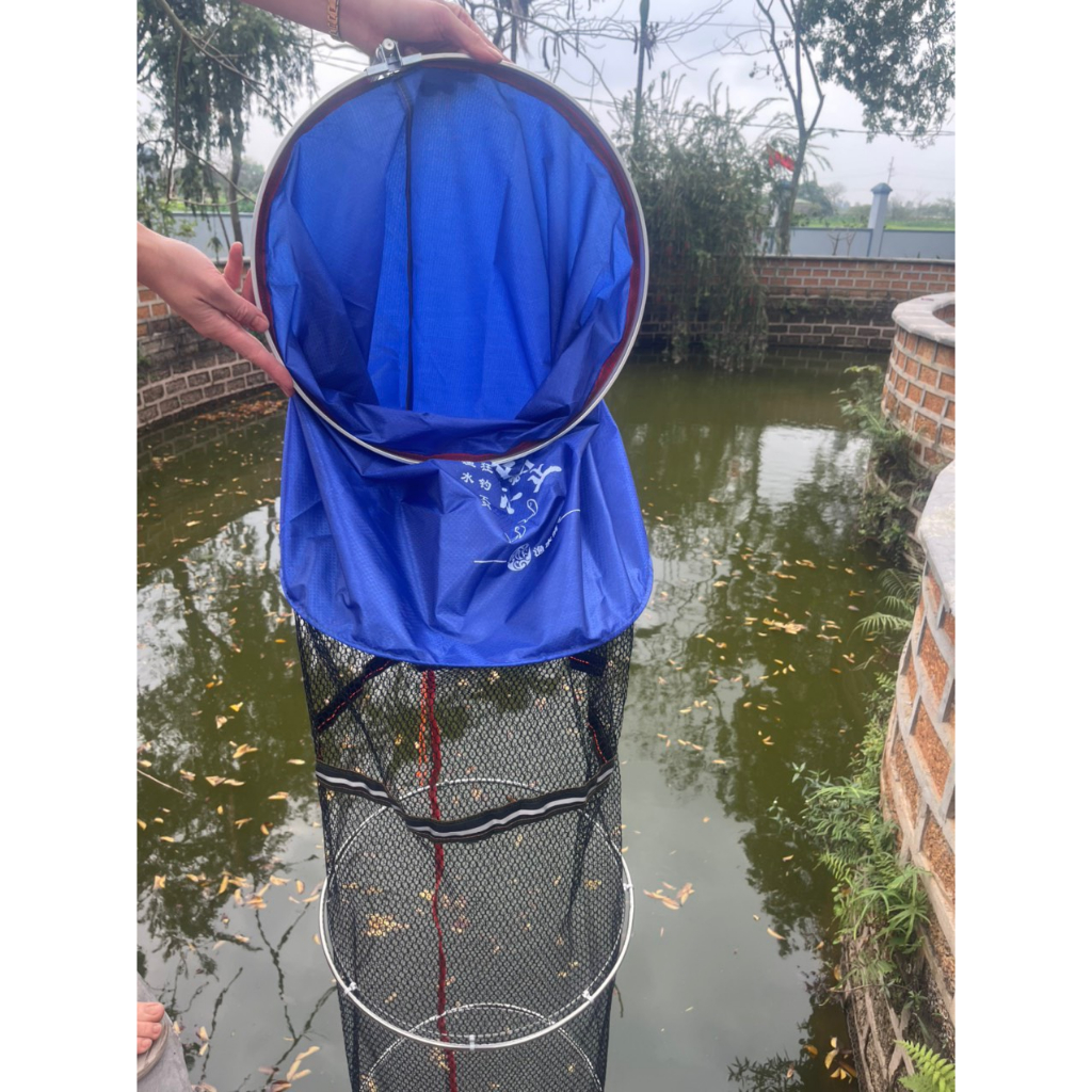 Rọng đựng cá Song Ngư vành kim loại siêu bền