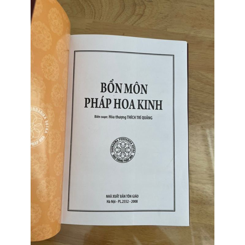 Sách - Bổn Môn Pháp Hoa Kinh - HT Thích Trí Quảng