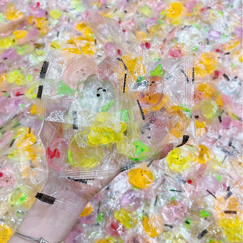 Mochi Thú Trong Suốt Cute Nhiều Mẫu, Đồ Chơi Bóp Tay Giảm Stress Cho Bé