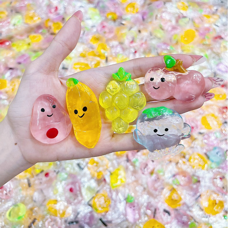 Mochi Thú Trong Suốt Cute Nhiều Mẫu, Đồ Chơi Bóp Tay Giảm Stress Cho Bé