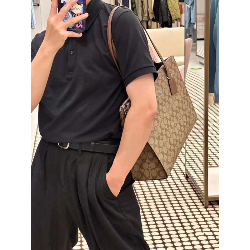 Túi công sở Coach NiNa Carryall Tote đơn giản sang trọng