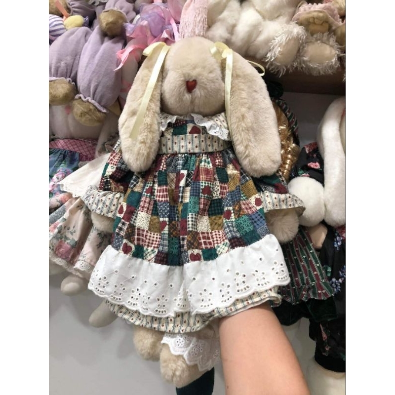 Thỏ bông vintage, 60cm, tuyệt đẹp