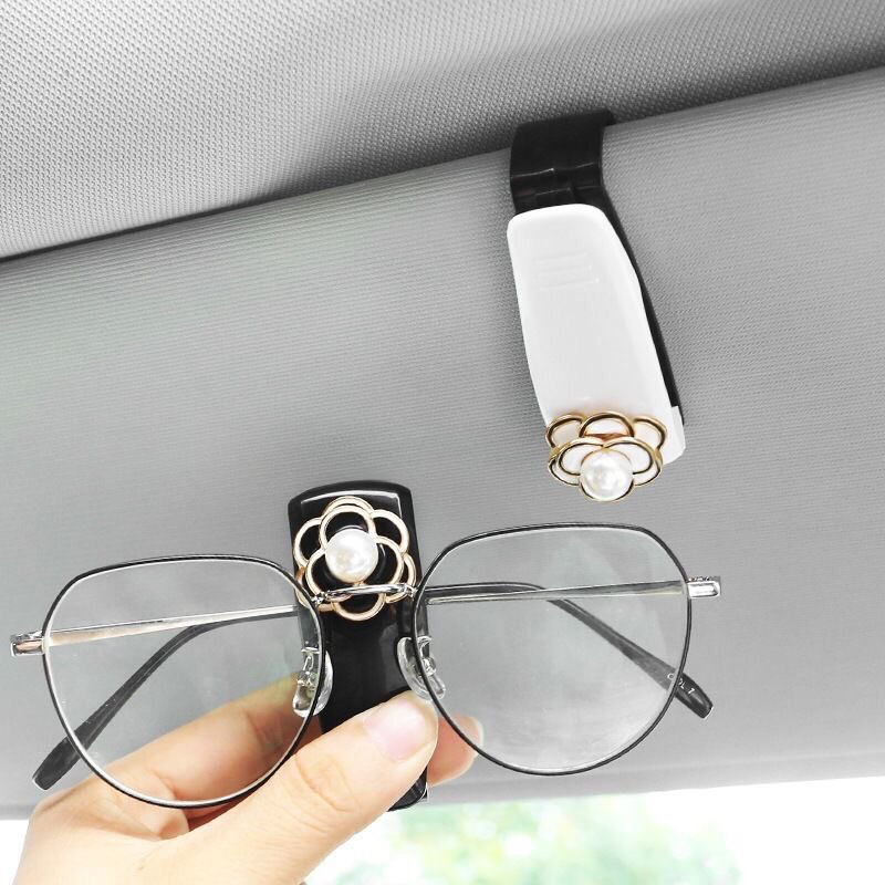 Kẹp treo mắt kính xe hơi - kẹp cài cửa kính họa tiết siêu xinh Phukienxehoith