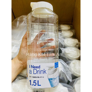 Bình nước nhựa cao cấp lock&lock 1l - 1,5l