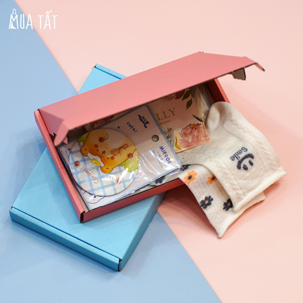 Hộp quà tặng sinh nhật, ngày lễ dễ thương Mua Tất