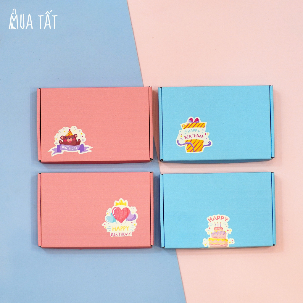 Hộp quà tặng sinh nhật, ngày lễ dễ thương Mua Tất