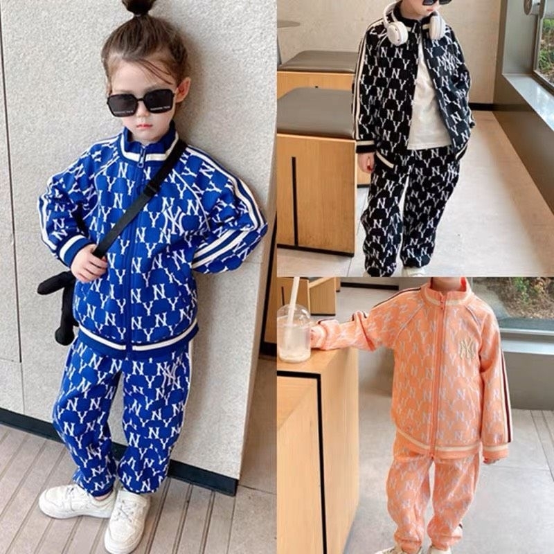 Bộ nỉ kéo khóa bé trai, bé gái