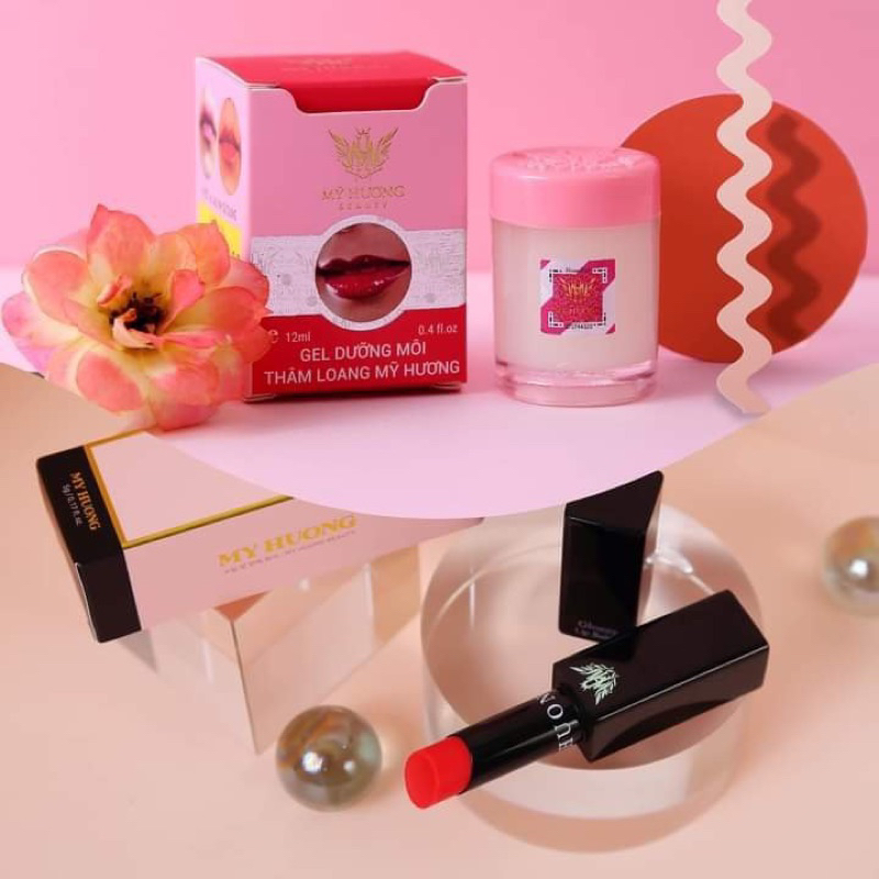 Dưỡng môi mỹ hương hết thâm loang sau phun xăm mẫu cũ