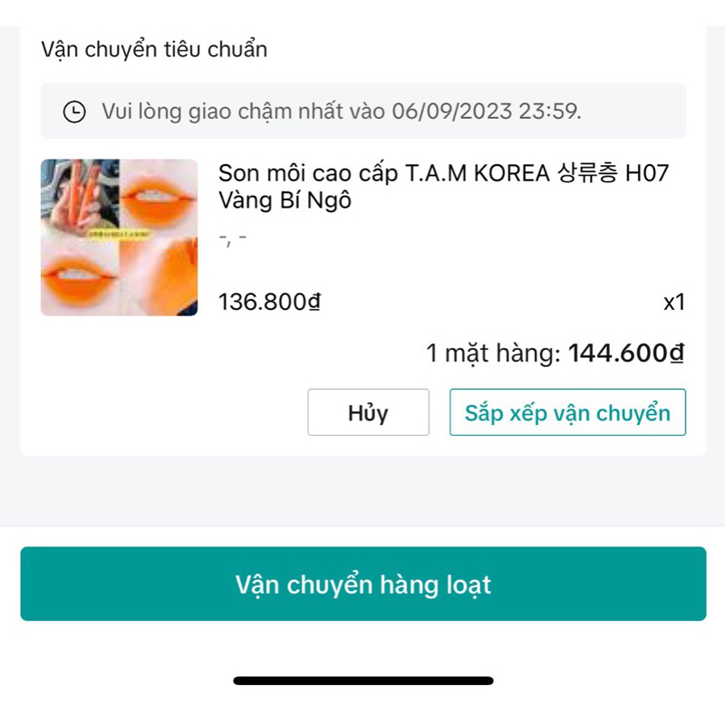 Cam vàng son TÂM chính hãng shop Tặng màu top trend nhất ưu điểm son lì không chì bền màu 12h