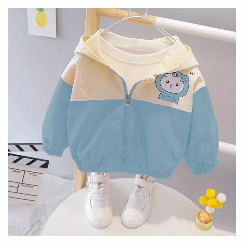 HOT TREND | ÁO KHOÁC DÙ 2 LỚP CAO CẤP CHO BÉ 8-18KG