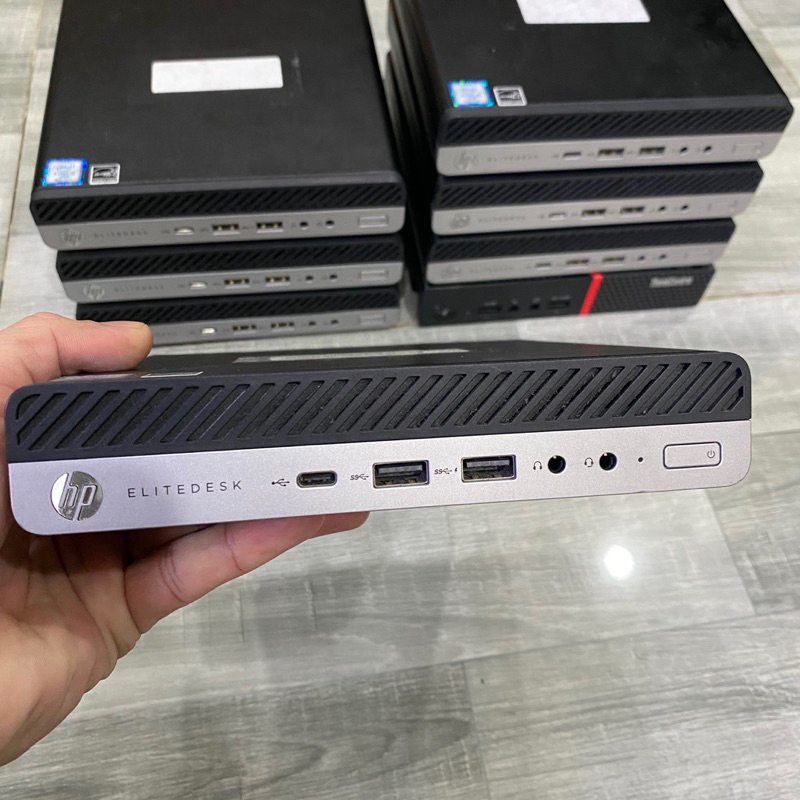 Máy bộ Hp mini Hp800G5 .i5 8400T, Ram 16Gb, ssd 256,nvme 512G
