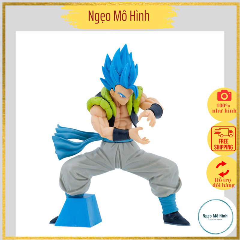 Mô hình DragonBall Songoku Gogeta Blue cao 17cm hàng cao cấp cực đẹp full box Mô hình 7 viên ngọc rồng siêu nét