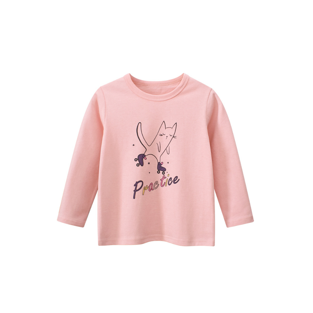 Áo dài tay bé trai Quảng Châu Áo cotton trẻ em kunkid