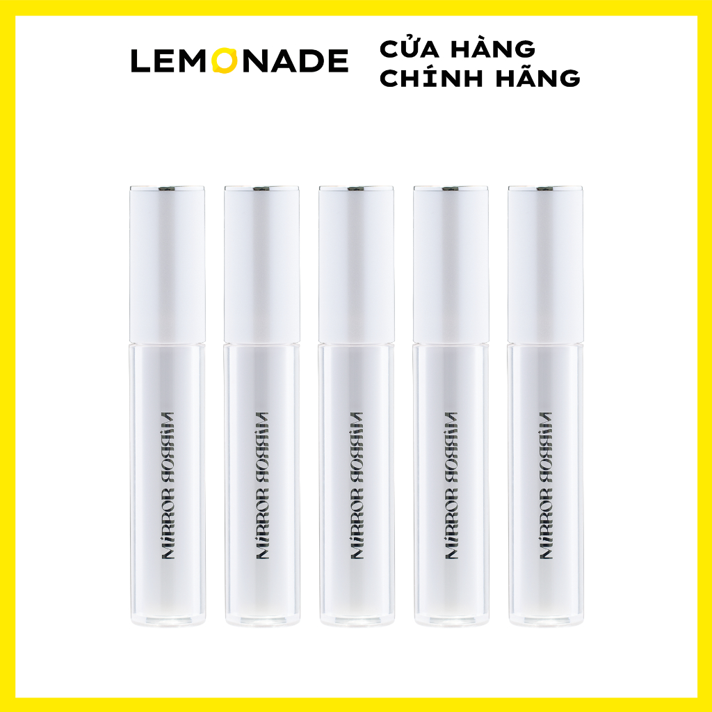 Combo TRỌN BỘ 5 Son tint bóng không dính bền màu Lemonade Mirror Mirror Water Tint (4gx5)