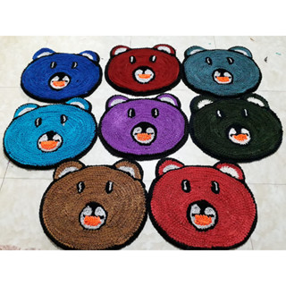 Thảm lau chân chùi chân, siêu hút nước, hình GẤU LỚN