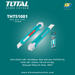 Dao rọc giấy 152mm total tht51001