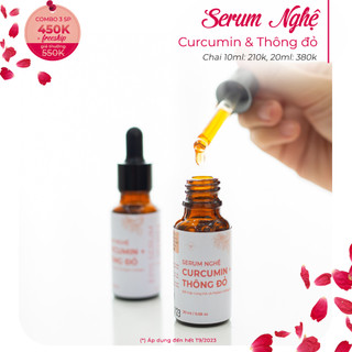 Serum Dưỡng Da Chuyên Sâu Tinh Chất Nghệ Thông Đỏ Cấp Ẩm, Phục Hồi Da, Ngăn Ngừa Lão Hóa Epis Magic
