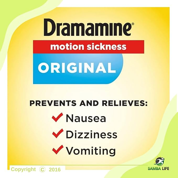 Viên hỗ trợ chống say tàu xe Dramamine của Mỹ