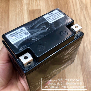 Bình khởi động xe 110-150 siêu tụ điện