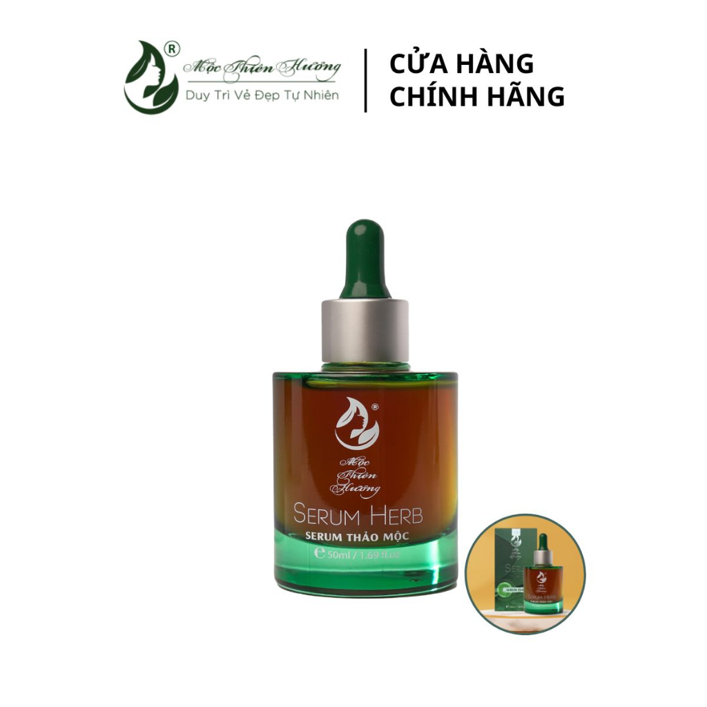 Serum Ngừa Mụn, Giảm Thâm, Dưỡng Sáng, Se Khít Da Từ Serum Thảo Mộc 50ml | Mộc Thiên Hương