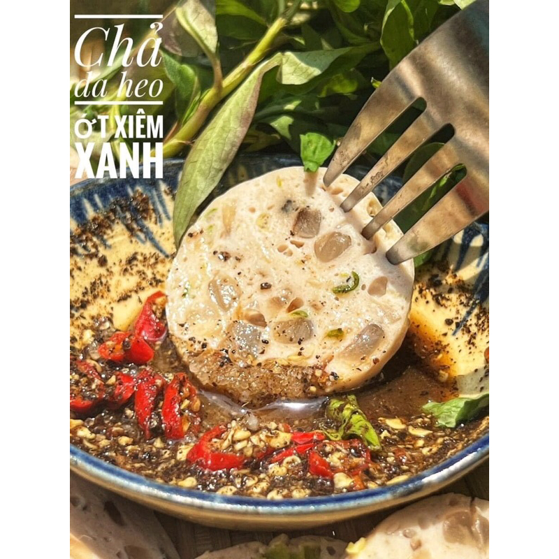 CHẢ DA ỚT XIÊM XANH 500gr