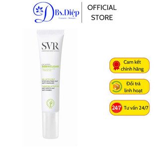 SVR SEBIACLEAR CICAPEEL GEL dưỡng da , hỗ trợ giảm mụn dành cho da dễ bị mụn (15ml)