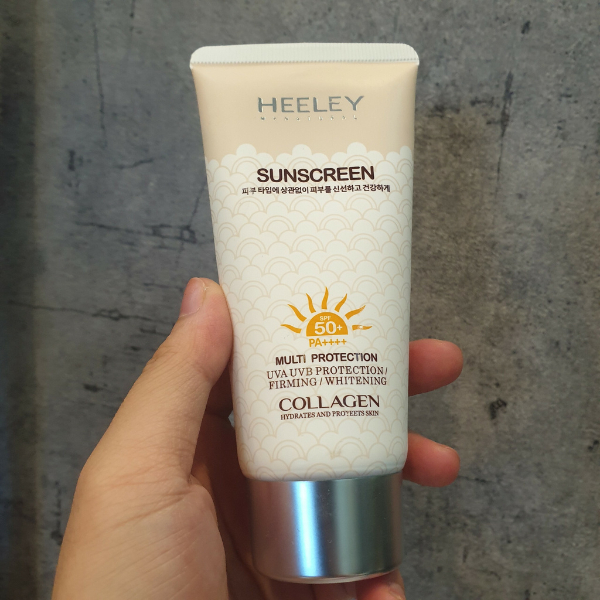 Kem Chống Nắng Heeley Collagen Sunscreen 88ml Chống Nắng Mạnh Mẽ Làm Dịu Da Nhạy Cảm