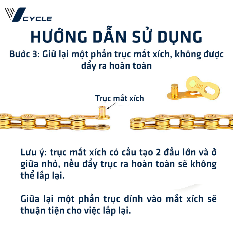 Bộ dụng cụ tháo xích xe đạp chuyên dụng Toopre| Kìm tháo xích xe đạp, đục tháo mắt xích xe đạp