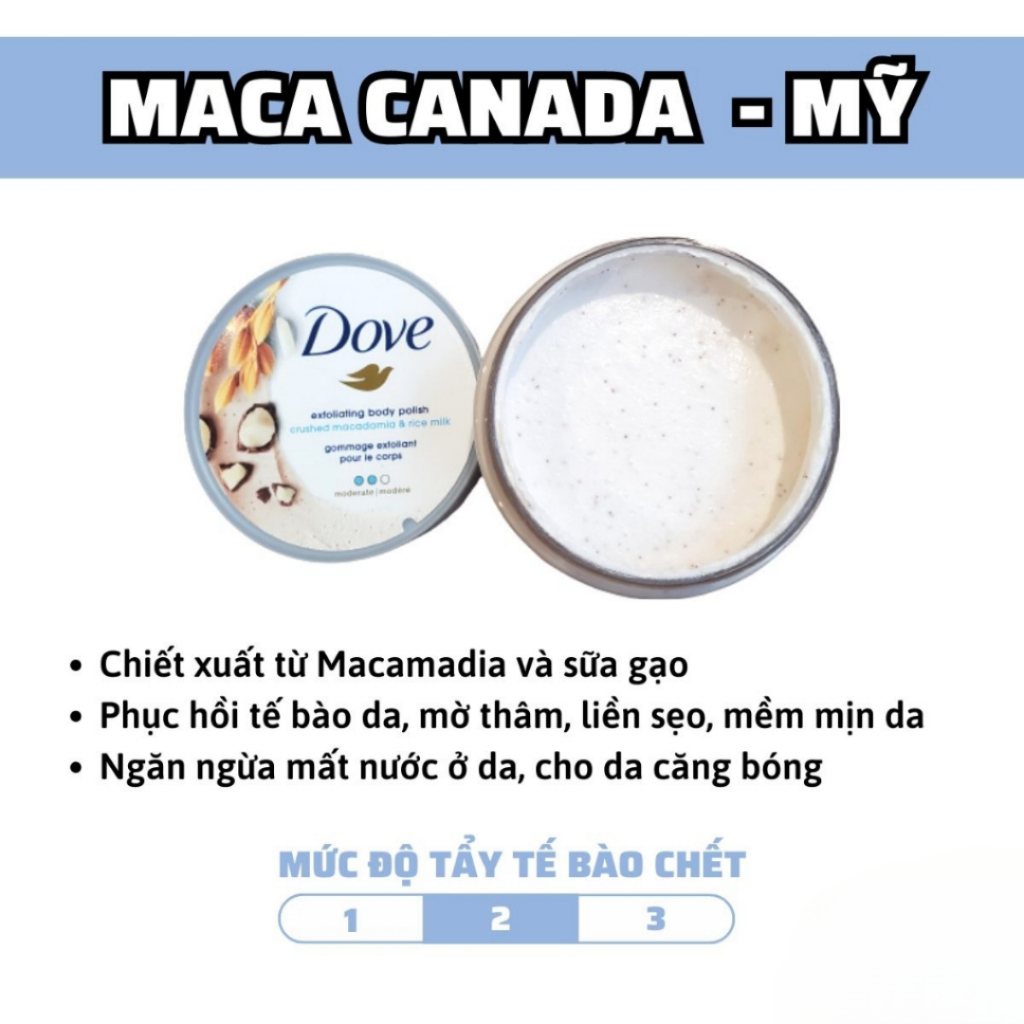 Tẩy Tế Bào Chết Body Dove Exfoliating Body Polish 298g