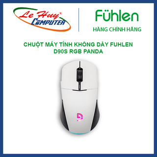 Chuột máy tính không dây fuhlen d90s rgb v3 panda