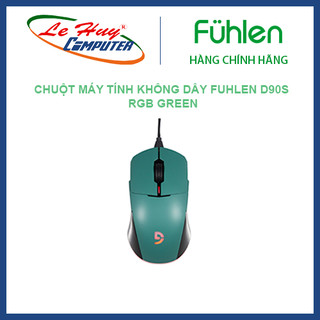 Chuột máy tính không dây Fuhlen D90S RGB Green