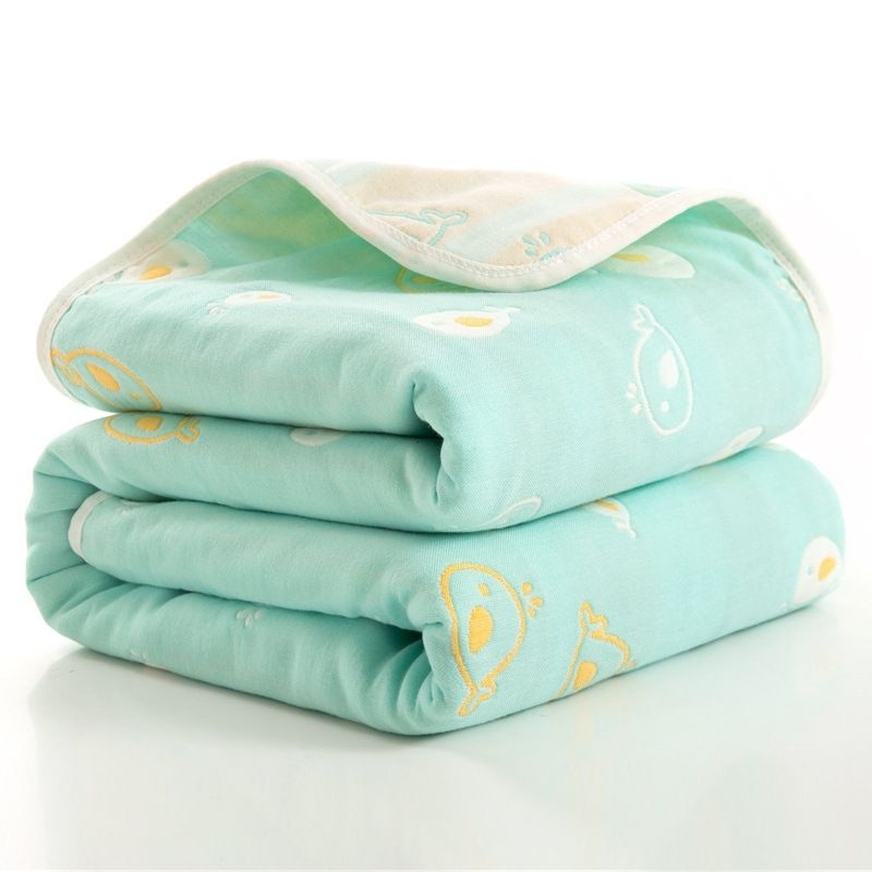 Chăn xô 6 lớp Muslin 100% cotton mềm và nhẹ 2 mặt HÀNG LOẠI 1