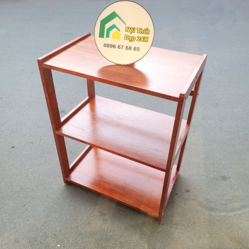 Kệ Vi Sóng Gỗ Tự Nhiên - Siêu Bền Đẹp