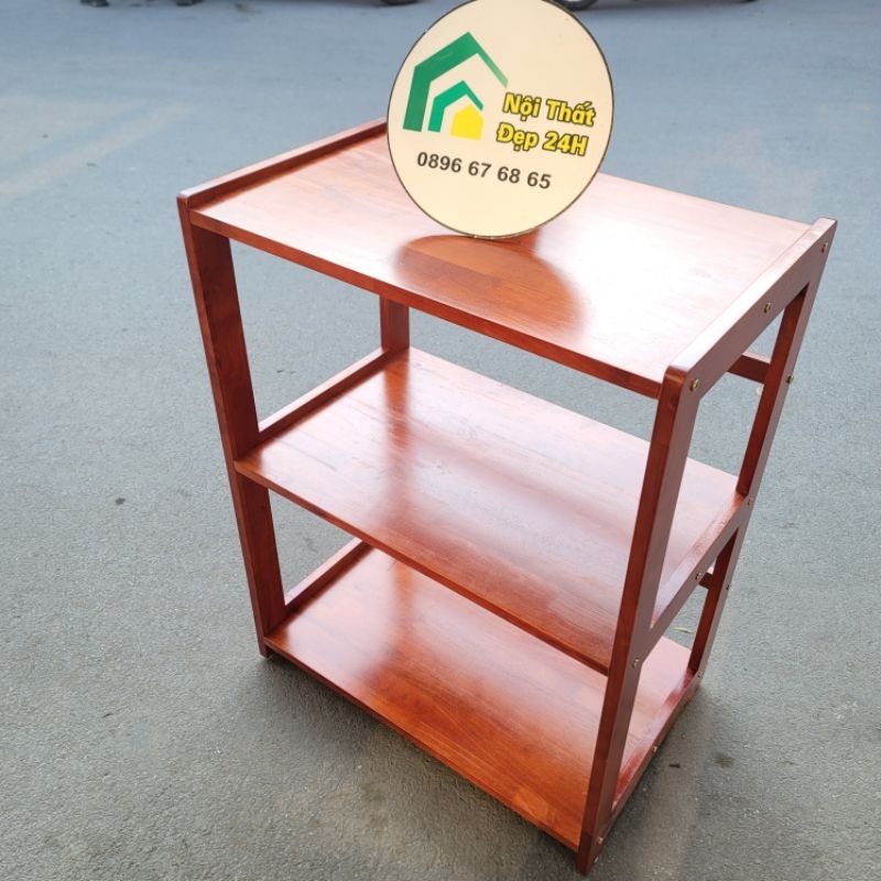 Kệ Vi Sóng Gỗ Tự Nhiên - Siêu Bền Đẹp