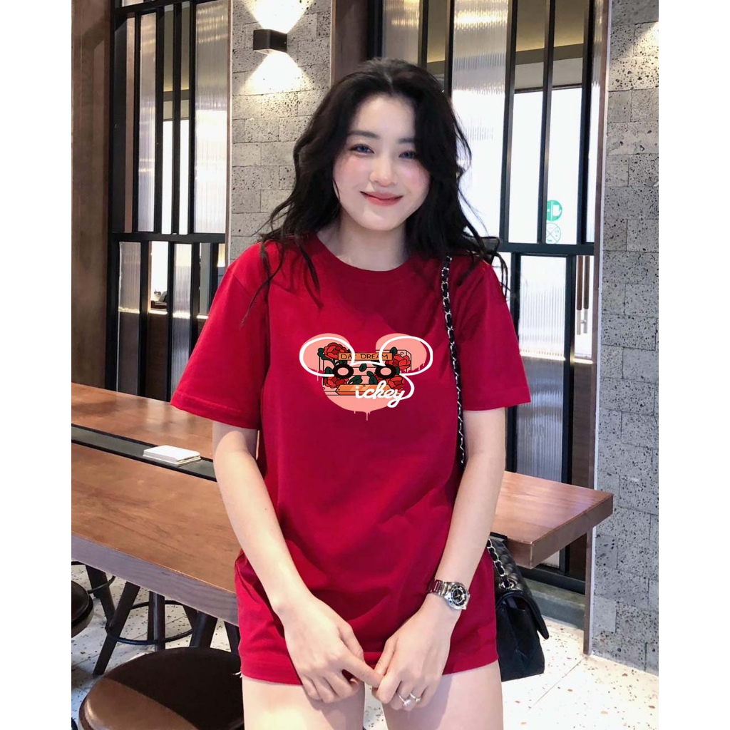Áo phông thiết kế MICKEY DREAM trẻ trung hiện đại năng động DORRIS N