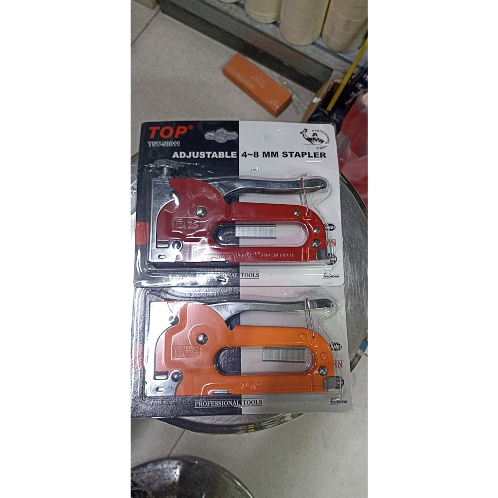 Máy Bấm ghim TOP - Súng bấm ghim gỗ- ghim yên xe loại tốt 16/6 + 16/8