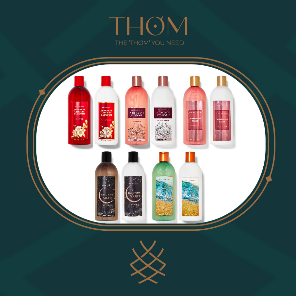 Cặp Dầu Gội Xả Thư Giãn Aromatherapy Shampoo + Conditioner 475ml