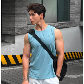 Áo tank top nam áo thun vải cotton co giãn 4 chiều form tôn dáng Triiable - Triiable Original Tank Top