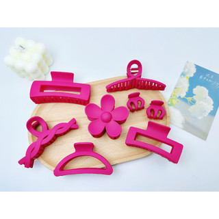 Sét 8 cặp tóc màu hồng siêu xinh