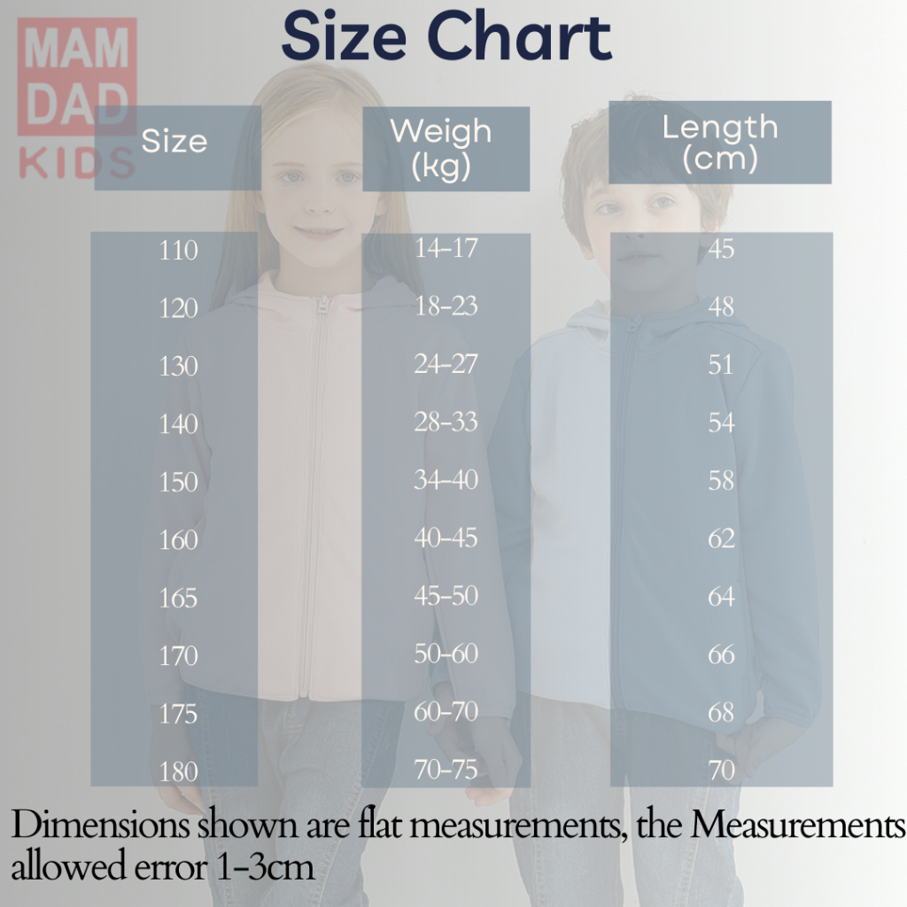 ÁO KHOÁC ĐI NẮNG CHỐNG TIA UV MAMDADKIDS CÓ MŨ KHOÁ KÉO CHO BÉ TRAI BÉ GÁI NGƯỜI LỚN SIZE ĐẠI XUẤT DƯ
