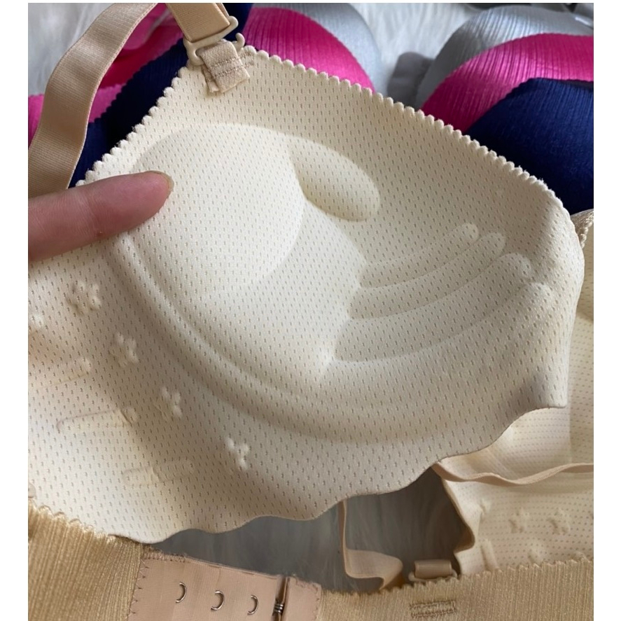 Áo Lót Nữ Không Gọng Đệm Bàn Tay 3CM Thông Hơi Thoáng Khí Áó Ngực