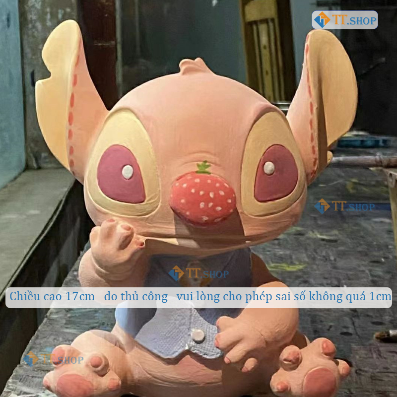Tượng Thạch Cao  STITCH Siêu Đáng Yêu 4 Phong Cách Bạn có thể lựa chọn