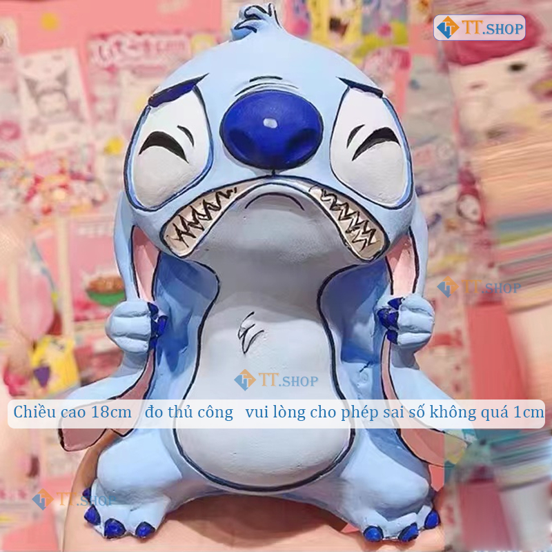 Tượng Thạch Cao  STITCH Siêu Đáng Yêu 4 Phong Cách Bạn có thể lựa chọn
