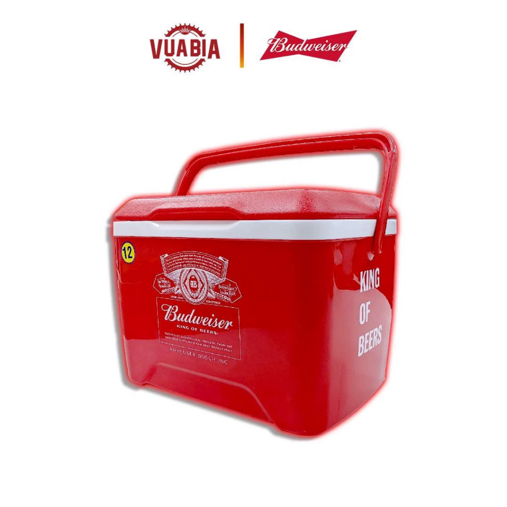 Thùng Đá 12l Budweiser cao cấp