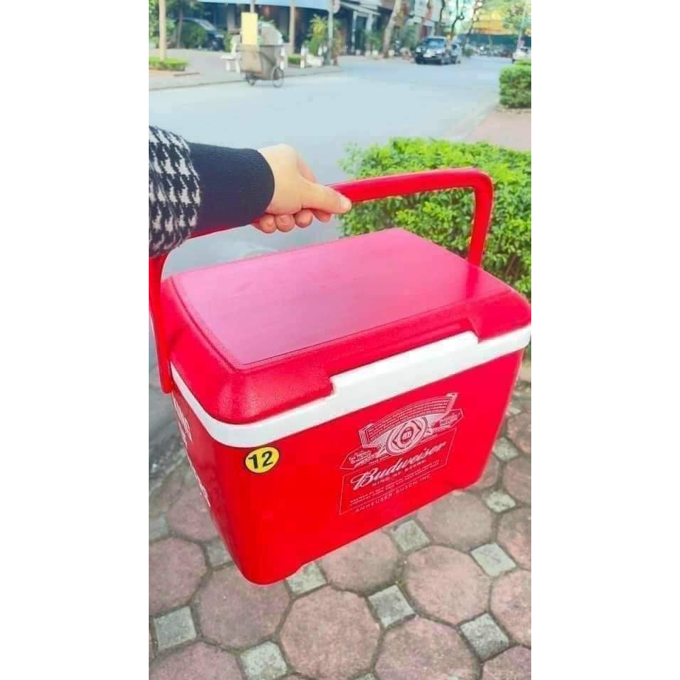Thùng Đá 12l Budweiser cao cấp