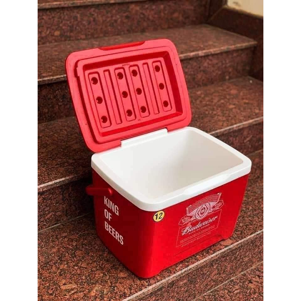 Thùng Đá 12l Budweiser cao cấp