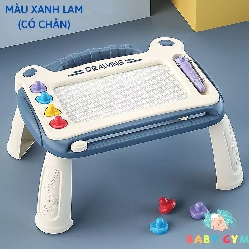 BÀN BẢNG TỰ XOÁ  THÔNG MINH CHO BÉ -CÓ CHÂN TỰ THÁO LẮP -AN TOÀN CHO BÉ