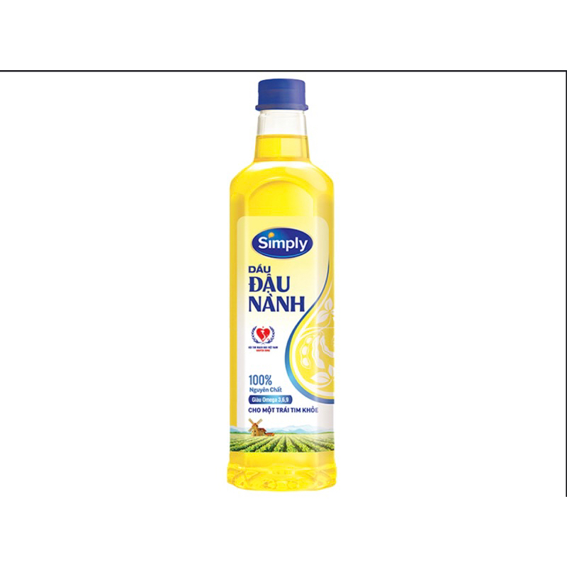 Simply dầu đậu lành SỐ 1 VIỆT NAM